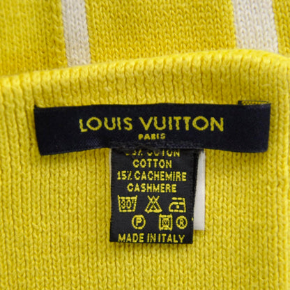 Louis Vuitton Cotton Cashmere Cup Scarf Yellow 3 of 4