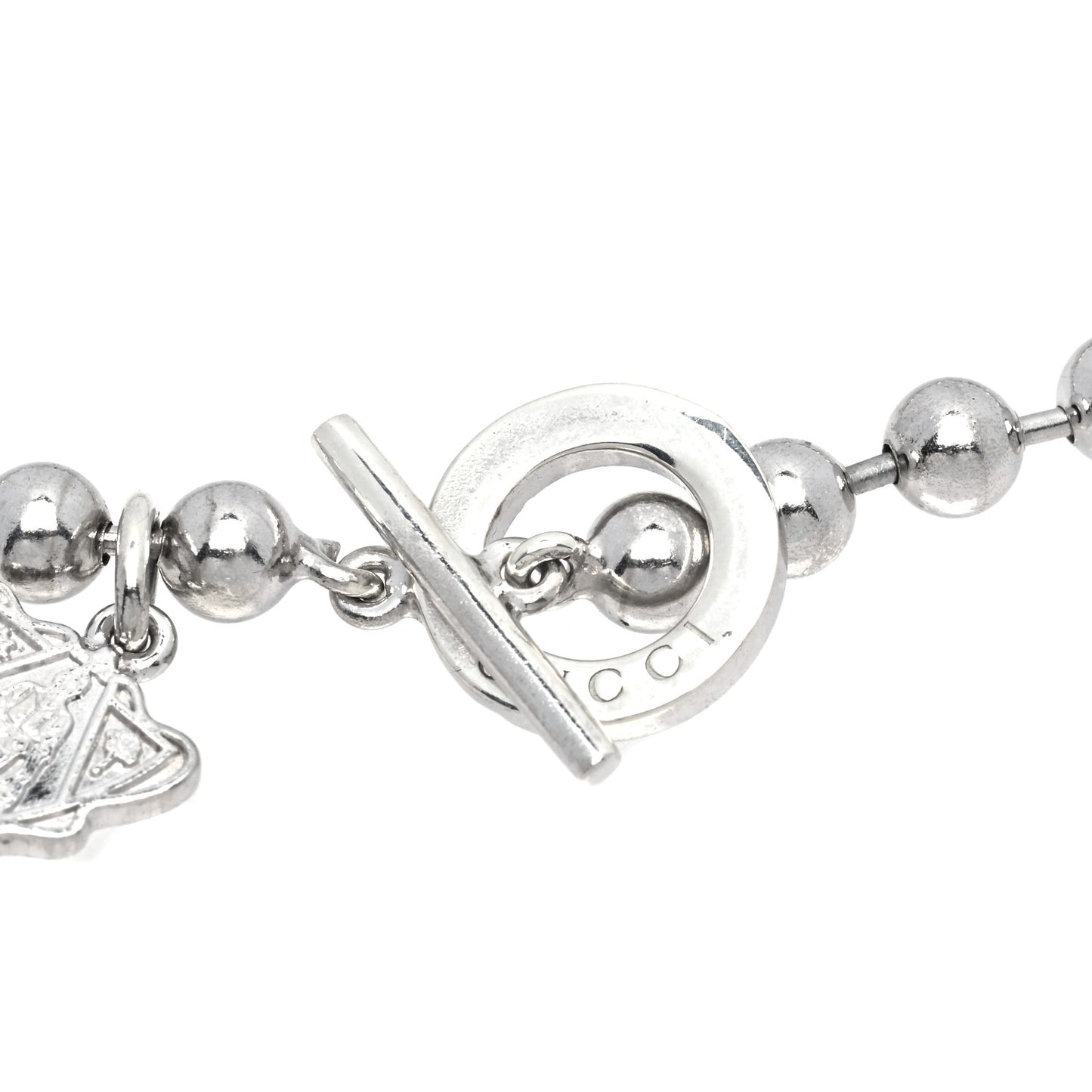 Sterling Silver Boule Five Charm Bracelet