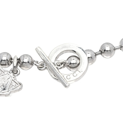 Gucci Sterling Silver Boule Five Charm Bracelet 3 of 4