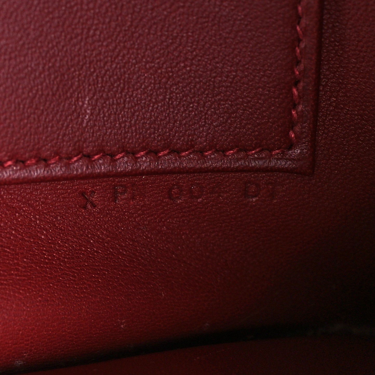 Tadelakt Egee Clutch Rouge H