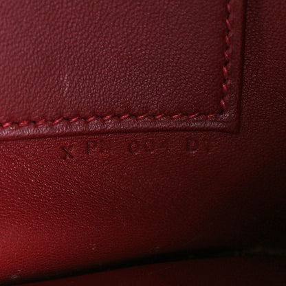 Hermes Tadelakt Egee Clutch Rouge H 7 of 11