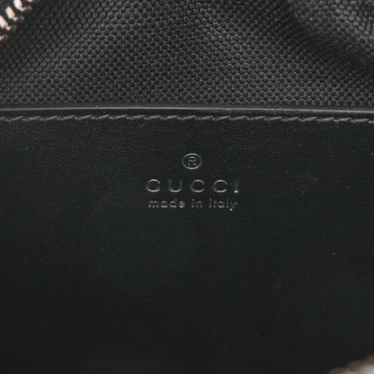 Gucci Calfskin Matelasse Monochrome Small GG Marmont Chain Shoulder Bag Black 6 of 9