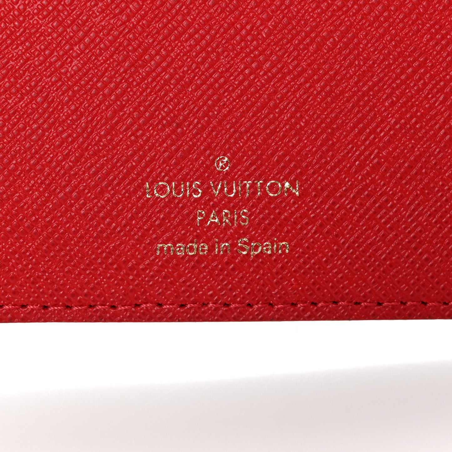 Monogram Insolite Wallet Red