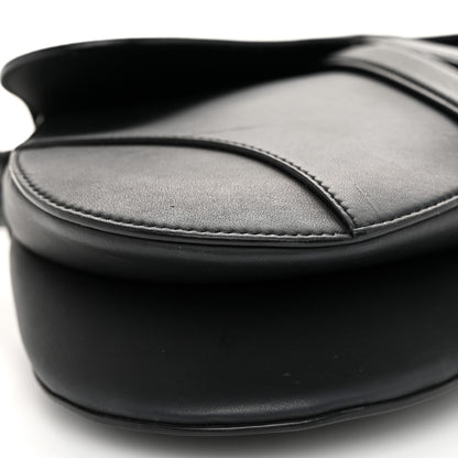 Christian Dior Ultra Matte Calfskin Saddle Bag Black 9 of 10