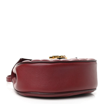 Chloe Calfskin Quilted Mini Drew Bijou Shoulder Bag Plum Purple 3 of 7