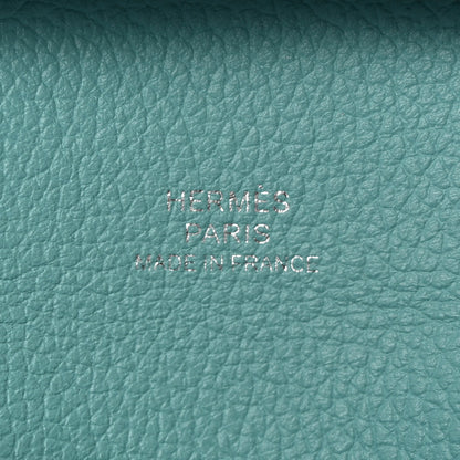 Hermes Evercolor Verso Bastia Coin Purse Malachite Bleu Atoll 6 of 7