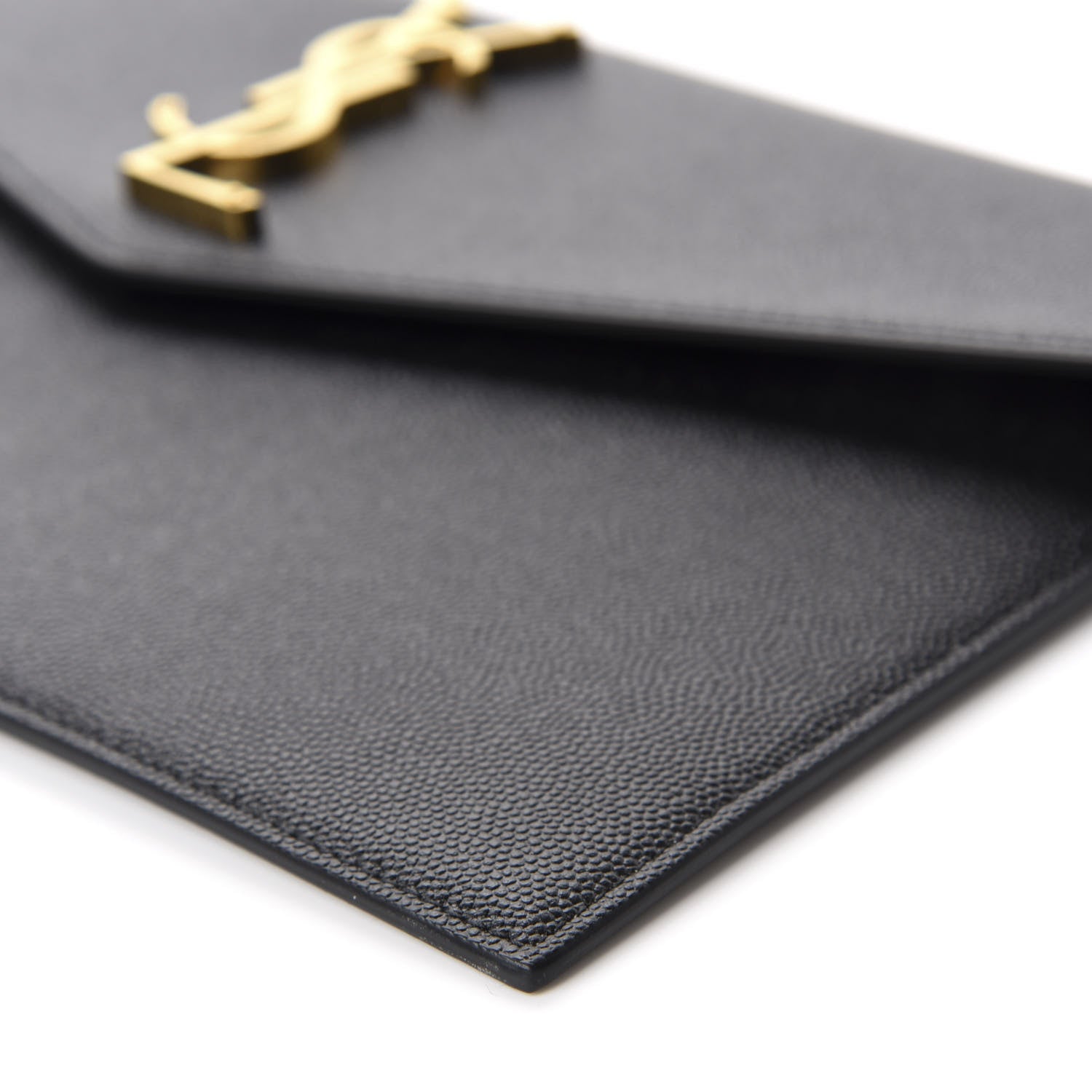 Saint Laurent Grain De Poudre Uptown Pouch Black 7 of 9