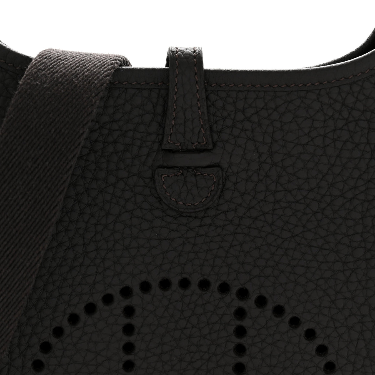 Hermes Taurillon Clemence Evelyne TPM Bai Brun 8 of 11