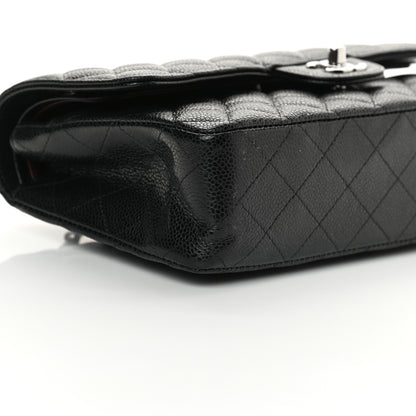 Chanel Caviar Quilted Medium Double Flap Black 9 of 15