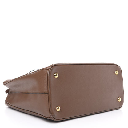 Prada Saffiano Lux Medium Tote Palissandro 3 of 10