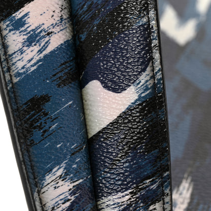 Louis Vuitton Canvas Printed Brushstroke Camouflage Pochette Jour GM Blue 8 of 9