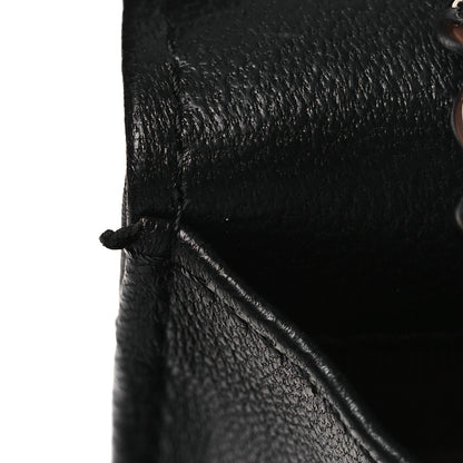 Chanel Lambskin Quilted Wallet On Chain WOC Black 22 of 22