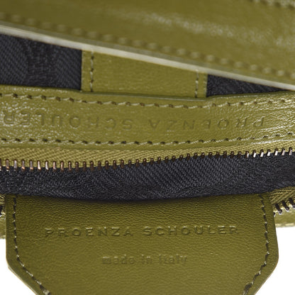 Proenza Schouler Lambskin Medium PS1 Satchel Olive 6 of 14