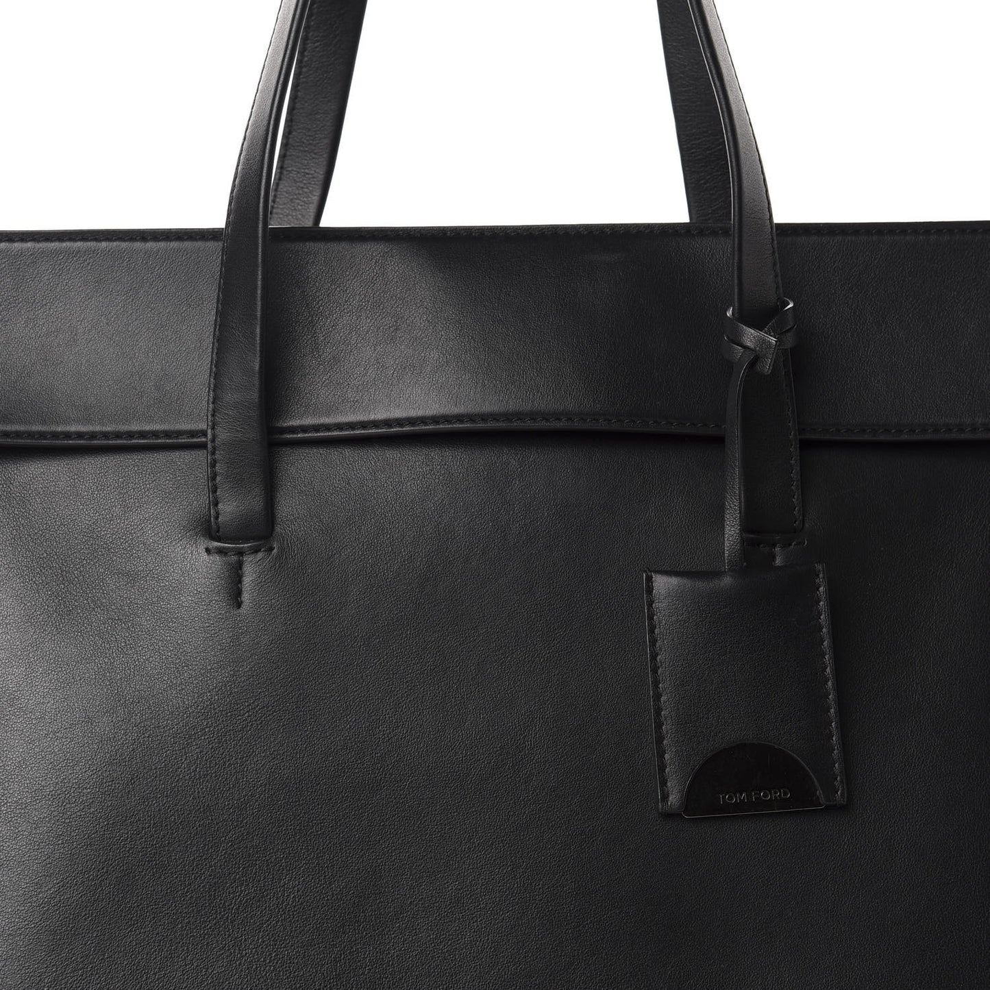 Calfskin Serena Tote Black