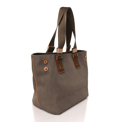 Louis Vuitton Denim Articles de Voyage Cabas Beige 2 of 7