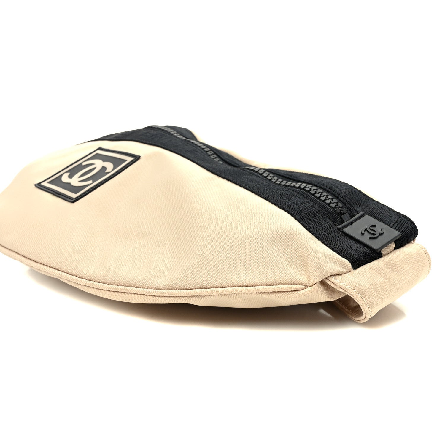 Chanel Nylon Sport Waist Bag Beige 10 of 10