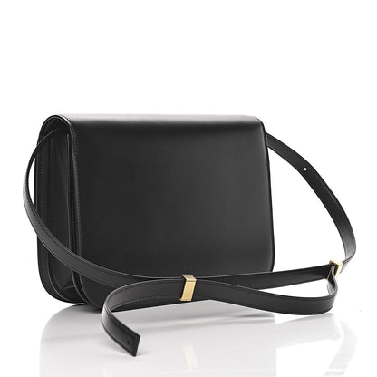 Celine Box Calfskin Medium Classic Box Flap Bag Black 3 of 11