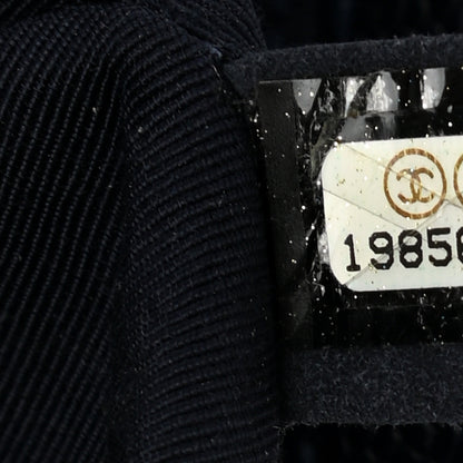 Chanel Caviar Quilted New Medium Boy Flap Dark Navy Blue 7 of 11