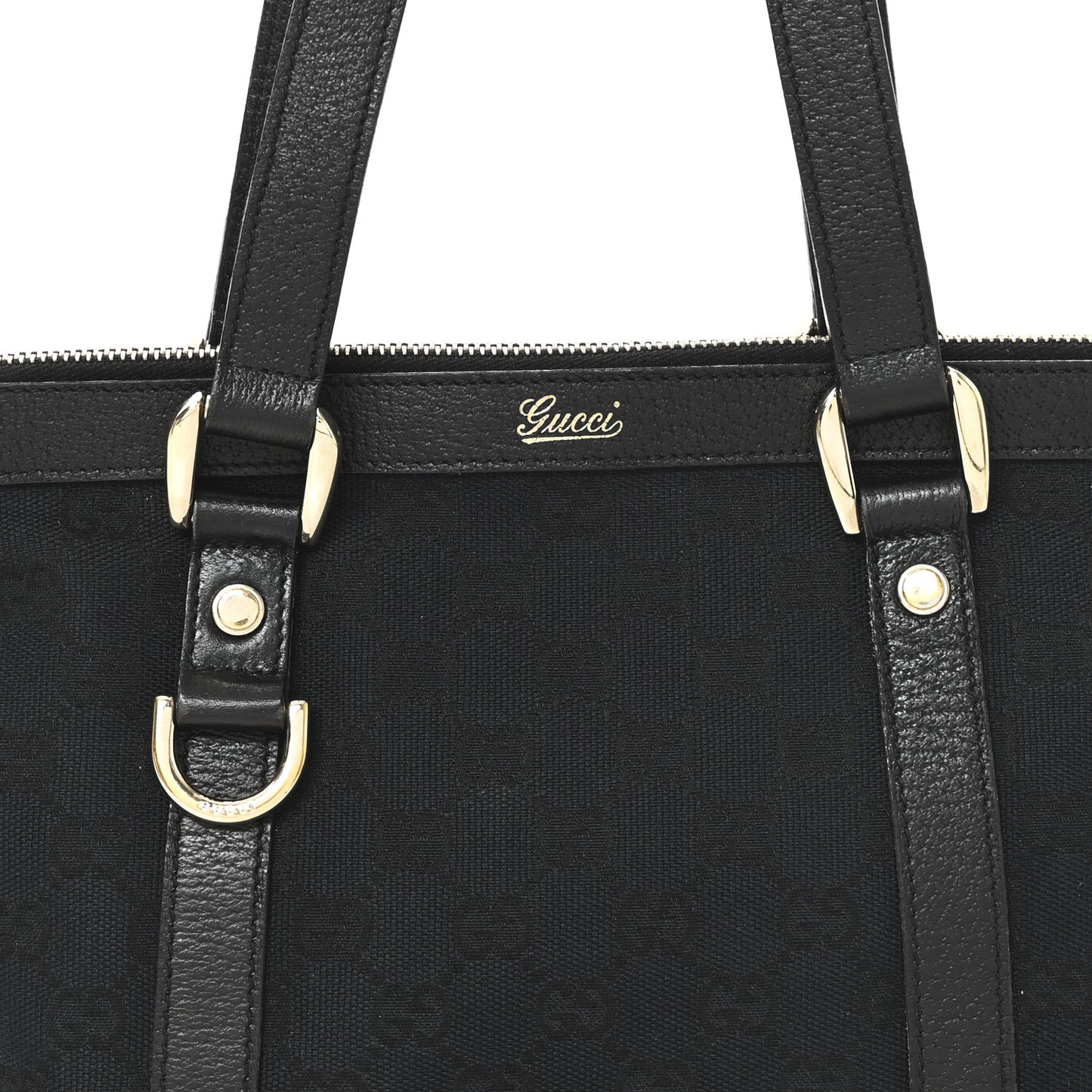 Monogram Small Abbey Tote Black