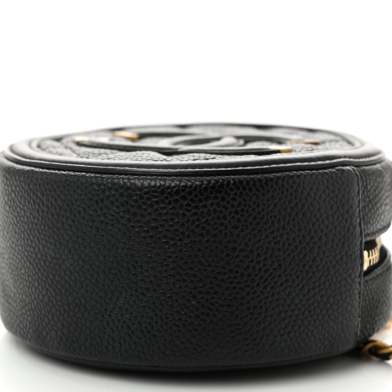 Chanel Caviar Quilted Round Filigree Crossbody Black 9 of 9