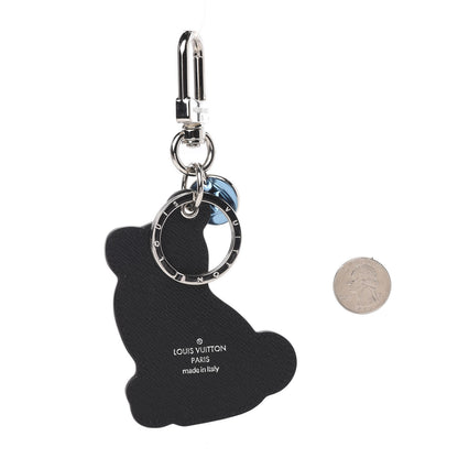 Louis Vuitton Calfskin Dog Bag Charm Key Holder 2 of 3