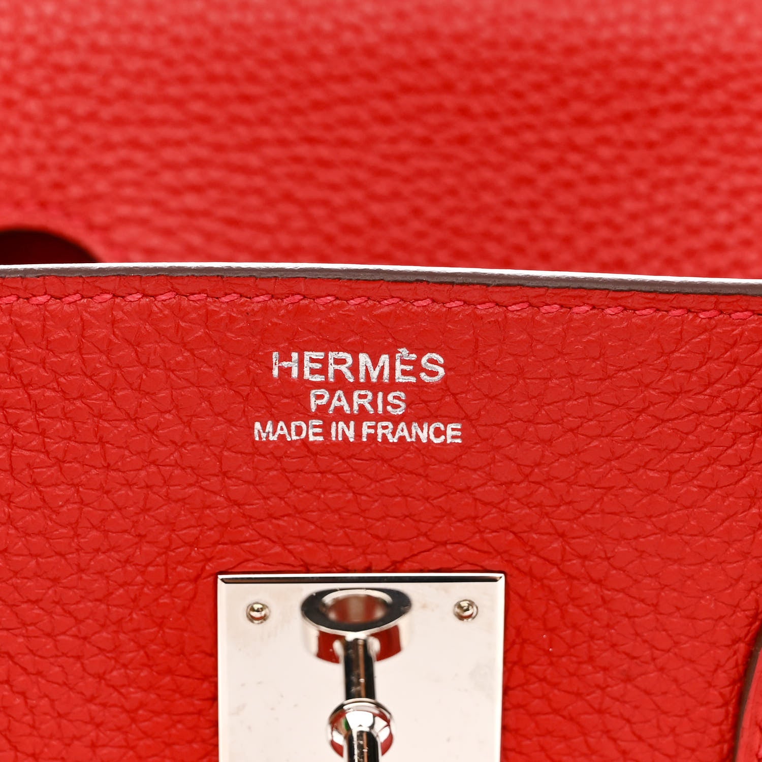 Hermes Togo BIRKIN 35 Geranium 6 of 12