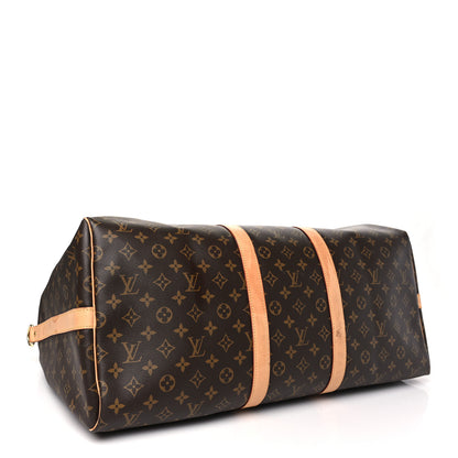 Louis Vuitton Monogram Keepall Bandouliere 55 3 of 13
