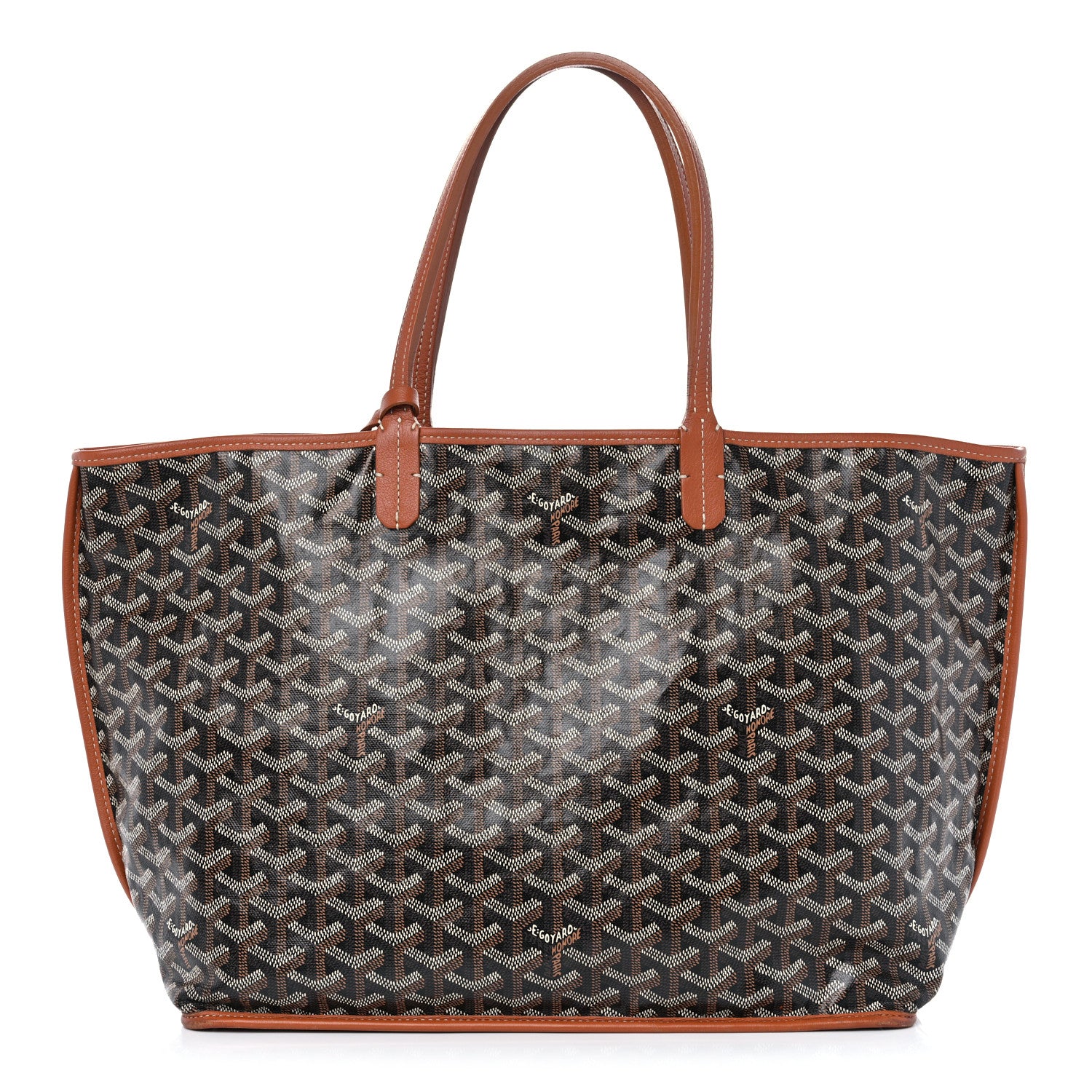 Goyard Goyardine Reversible Anjou PM Black Gold 1 of 20
