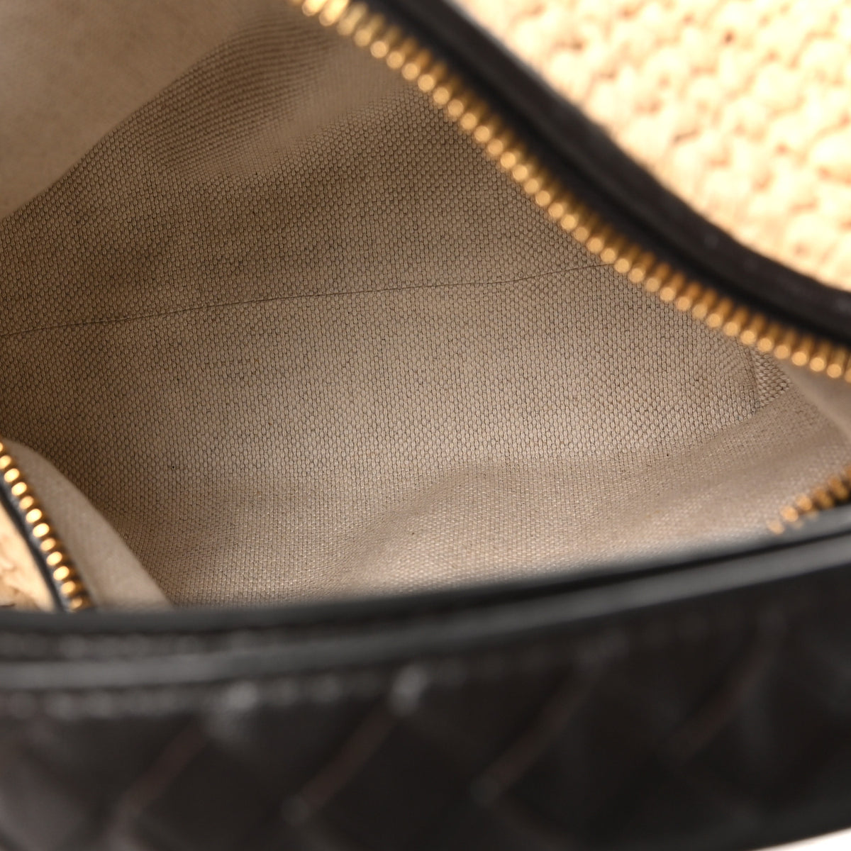 Bottega Veneta Raffia Woven Nappa Intrecciato Mini Wallace Natural Fondant 5 of 10