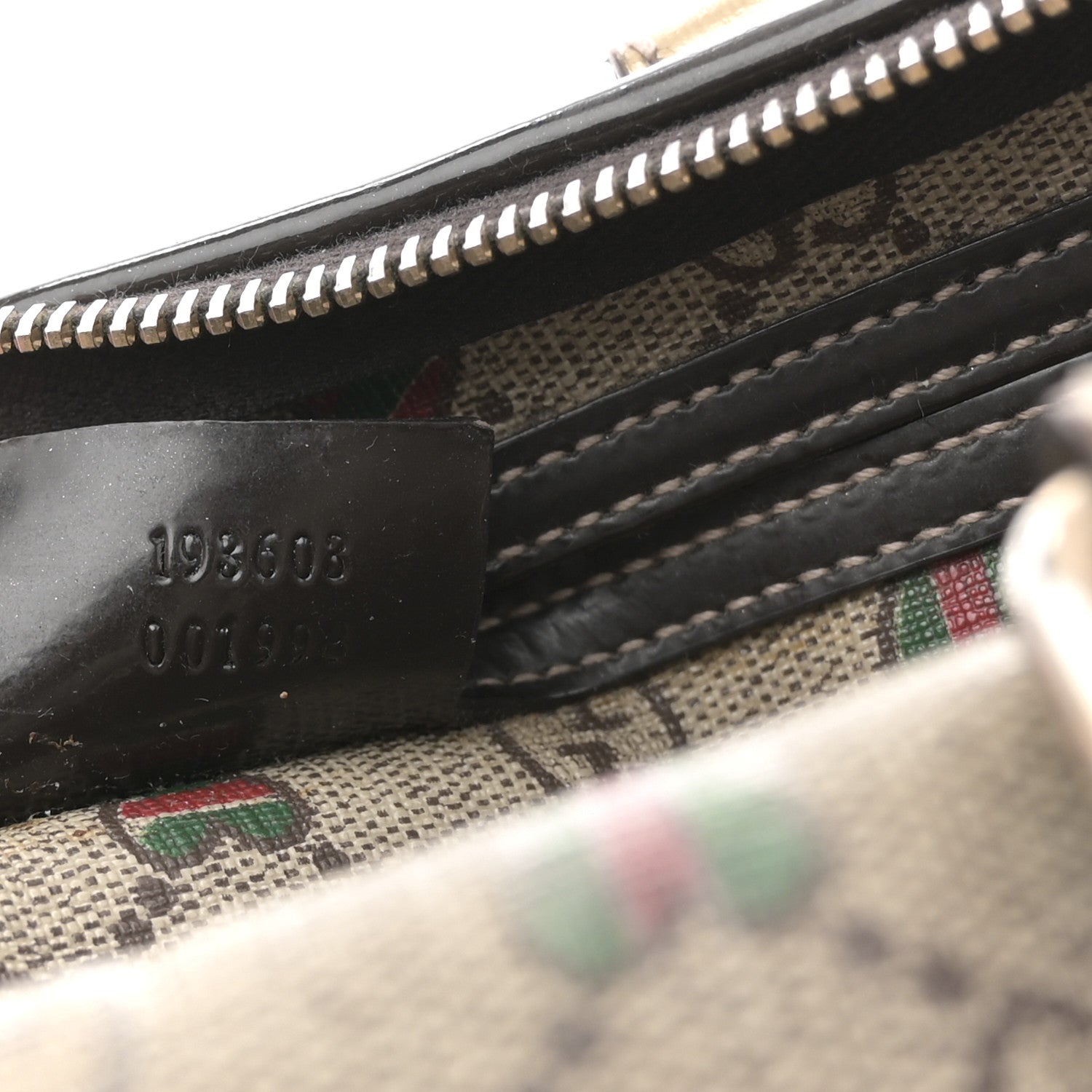 Gucci GG Plus Monogram Hearts Medium Joy Boston Dark Brown 11 of 14