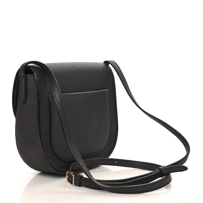 Celine Baby Grained Calfskin Small Trotteur Dark Taupe 2 of 9