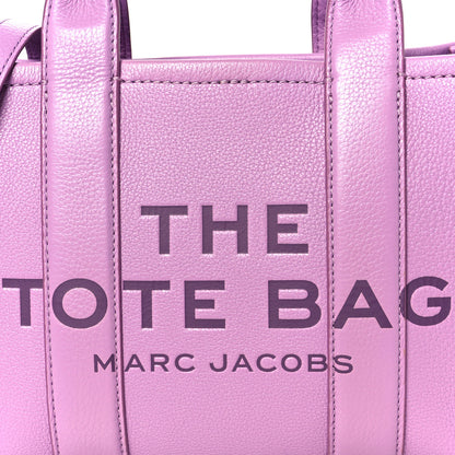 Marc Jacobs Grained Calfskin Small The Tote Bag Regal Orchid 9 of 11
