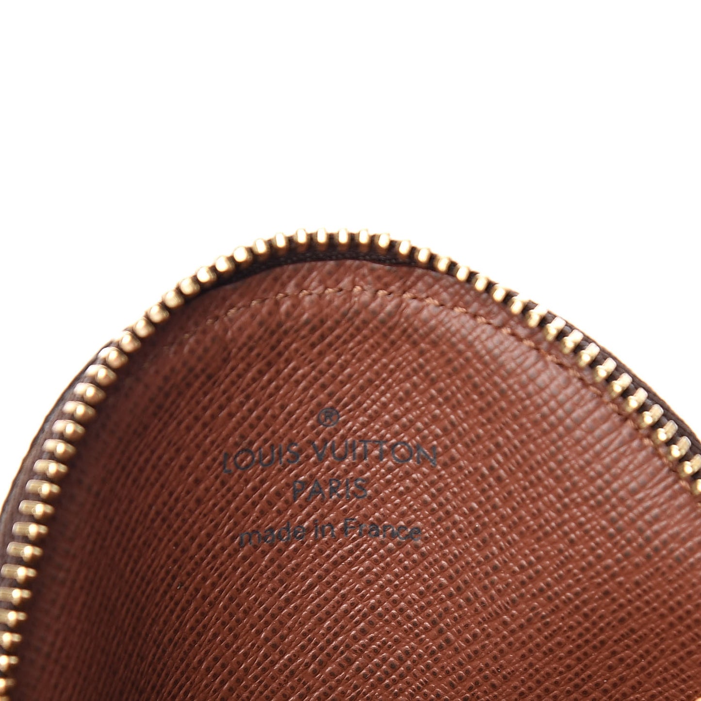 Monogram Round Coin Purse