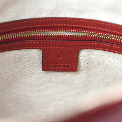Gucci Patent Microguccissima Medium Nice Top Handle Dome Bag Rose Bed 8 of 10
