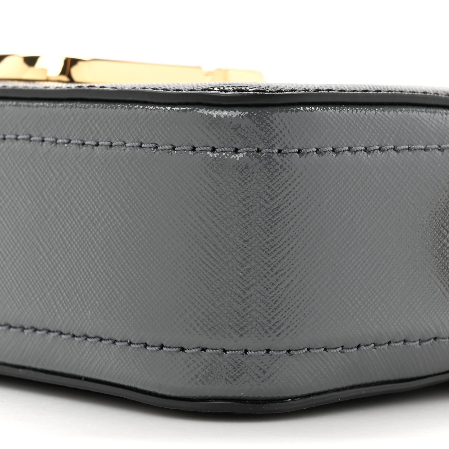 Saffiano Small Snapshot Camera New Black Mulitcolor