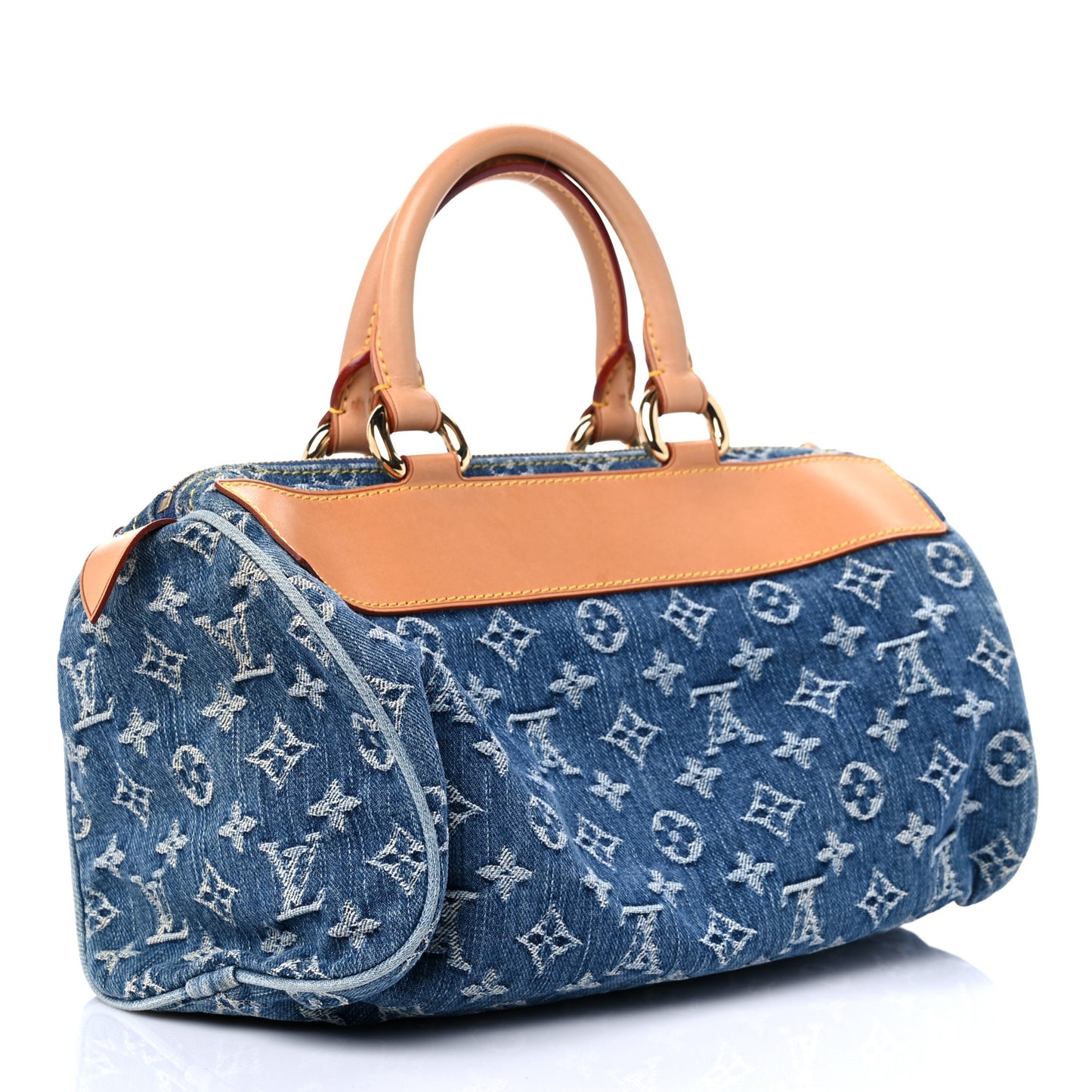 Monogram Denim Neo Speedy Blue