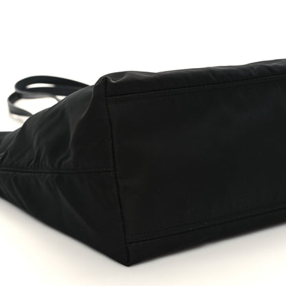 Prada Tessuto Nylon Logo Tote Black 9 of 11
