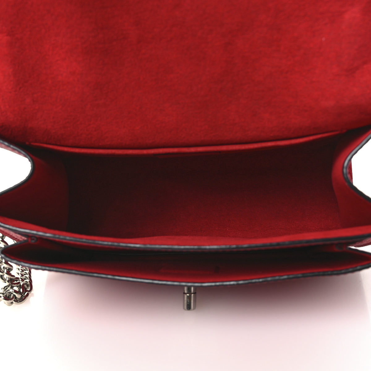 Louis Vuitton Soft Calfskin My Lockme Chain Bag BB Rubis 5 of 11
