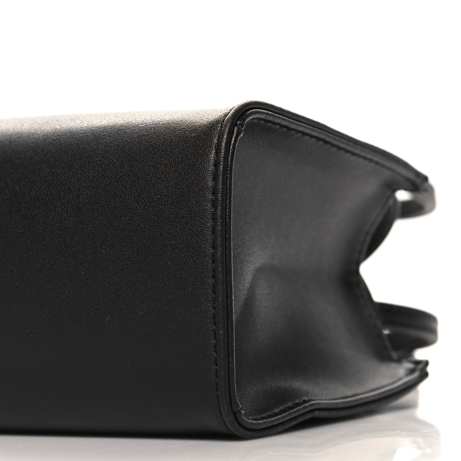 Telfar Vegan Leather Small Shopping Bag Black 9 of 9