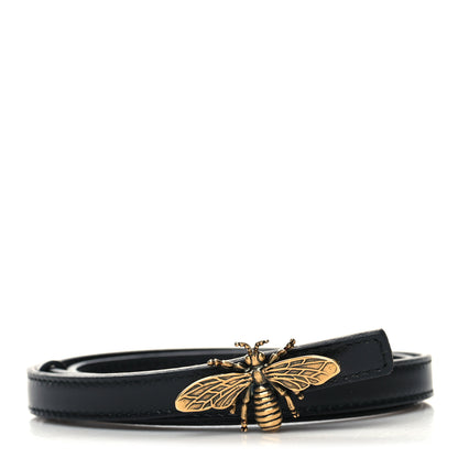 Christian Dior Calfskin D-Bee Slim Belt L Black 1 of 6