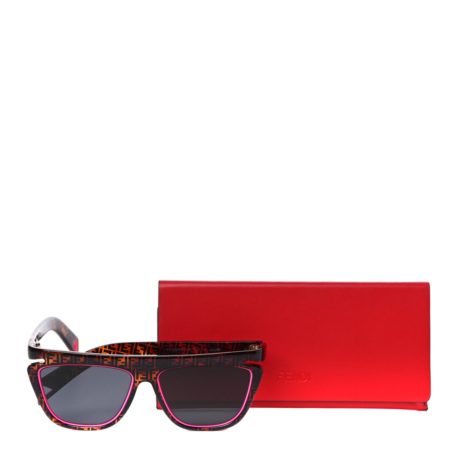 Acetate Sunglasses FF 0384/S Havana Pink
