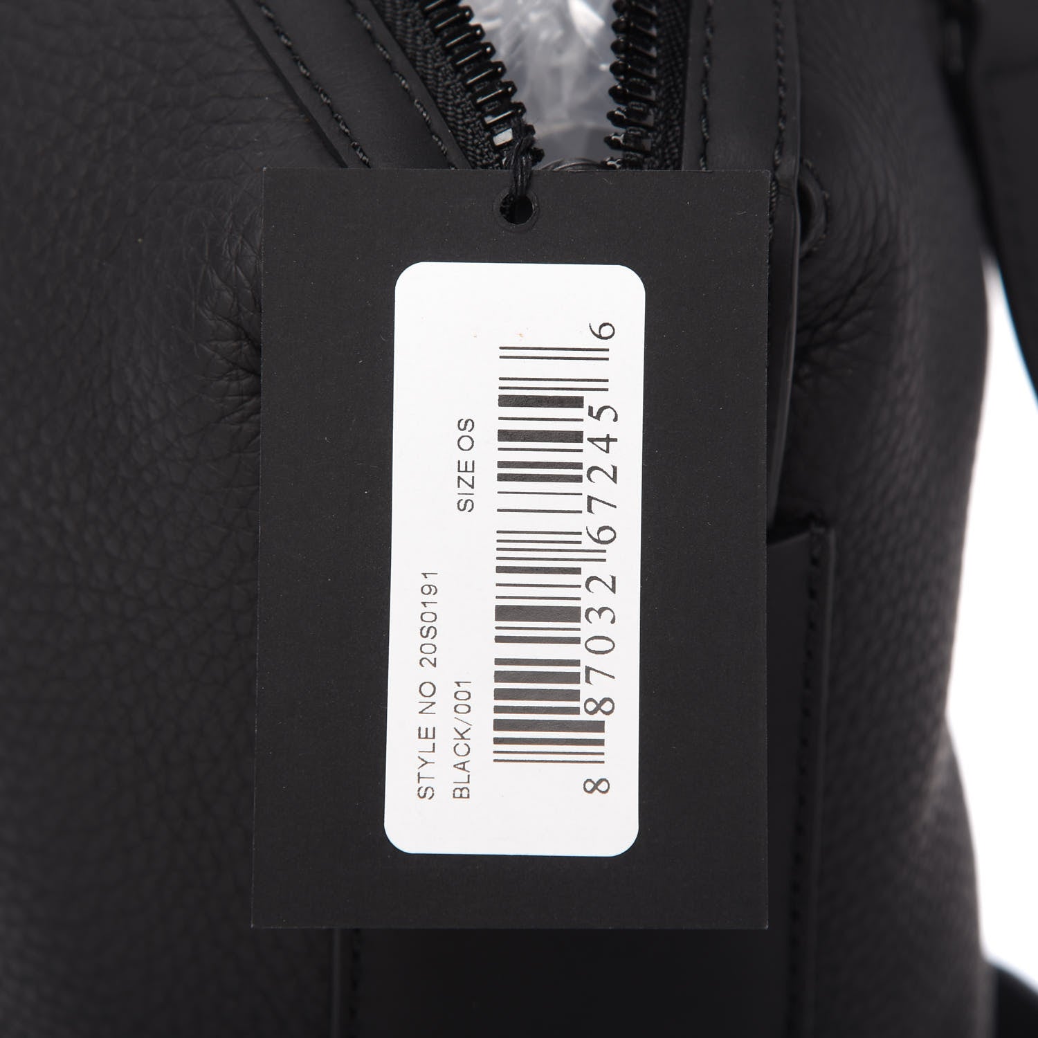 Alexander Wang Pebbled Calfskin Emile Black 11 of 11