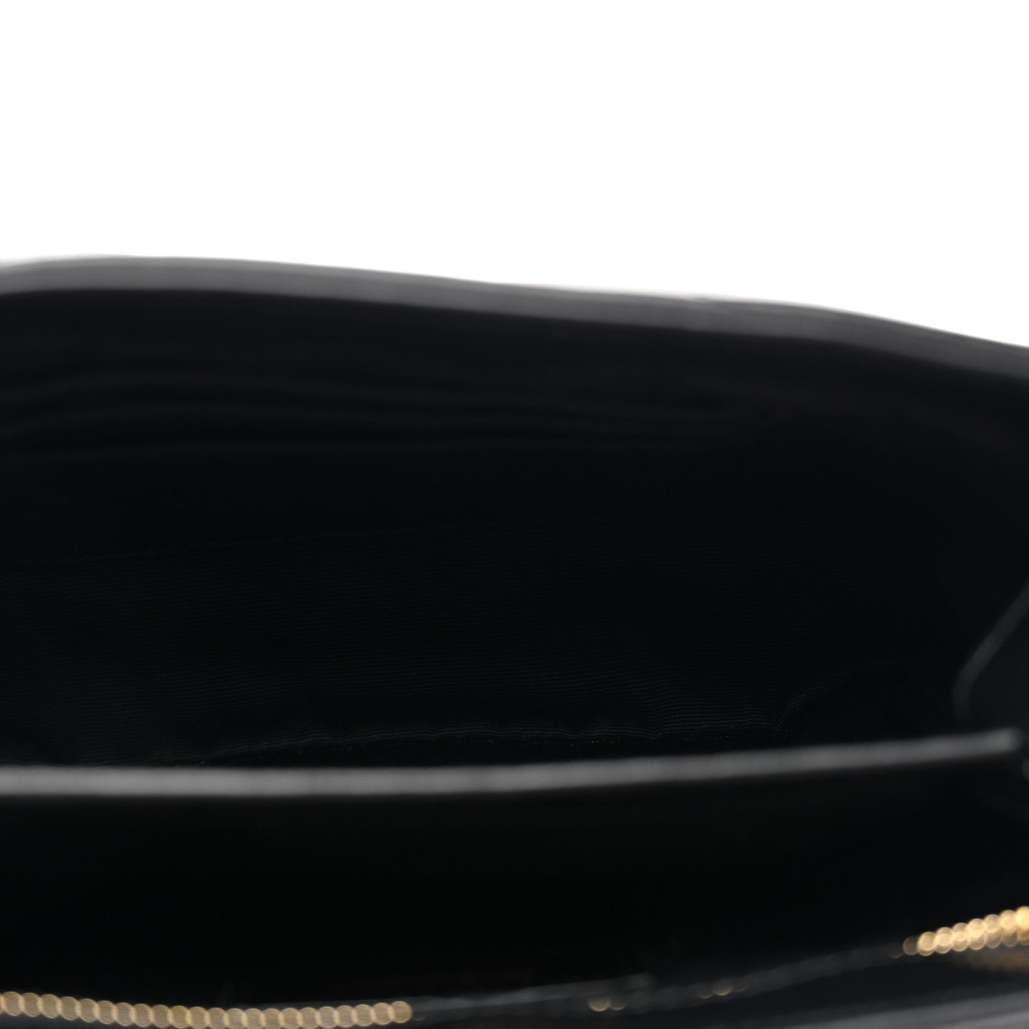 Saint Laurent Calfskin Y Quilted Monogram Toy Loulou Crossbody Bag Black 5 of 13