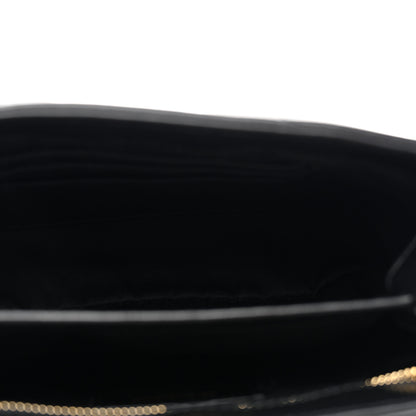 Saint Laurent Calfskin Y Quilted Monogram Toy Loulou Crossbody Bag Black 5 of 13