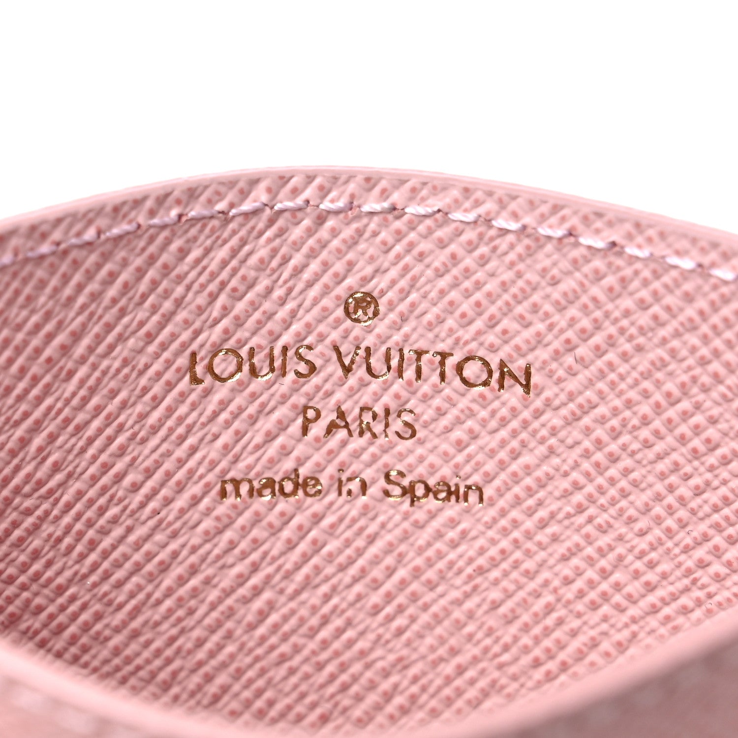 Louis Vuitton Damier Azur Daily Card Holder Rose Ballerine 6 of 7