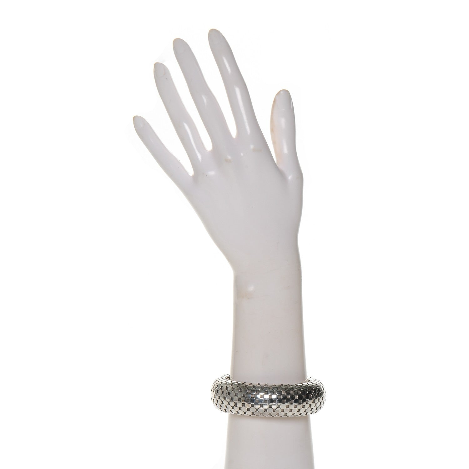 John Hardy Sterling Silver Dot Flex Cuff 2 of 4