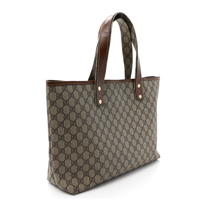 Gucci GG Plus Monogram Medium Signature Web Loop Tote Light Brown 2 of 18