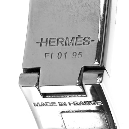 Hermes Enamel Narrow Clic Clac H Bracelet PM Black 5 of 5