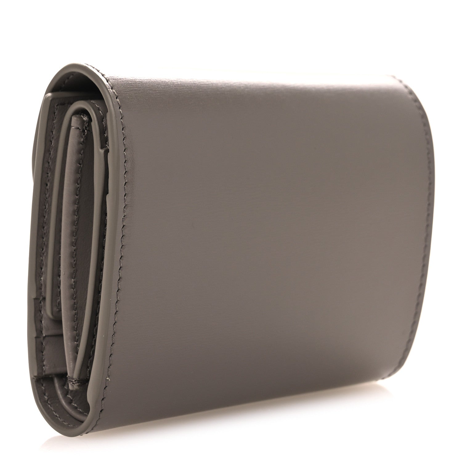 Celine Shiny Calfskin Small Triomphe Wallet Bronze 3 of 11
