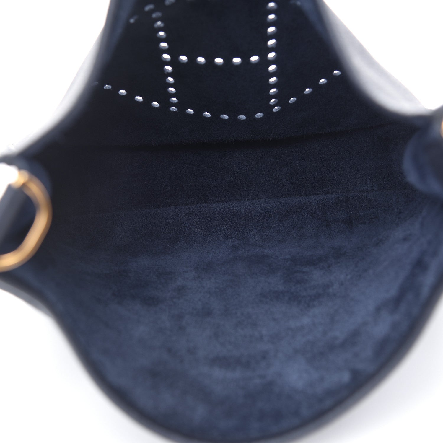Hermes Taurillon Clemence Evelyne III PM Bleu Nuit 5 of 9